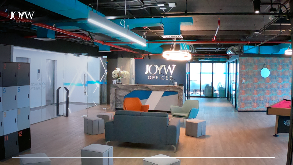 recepción de oficina virtual joy w offices